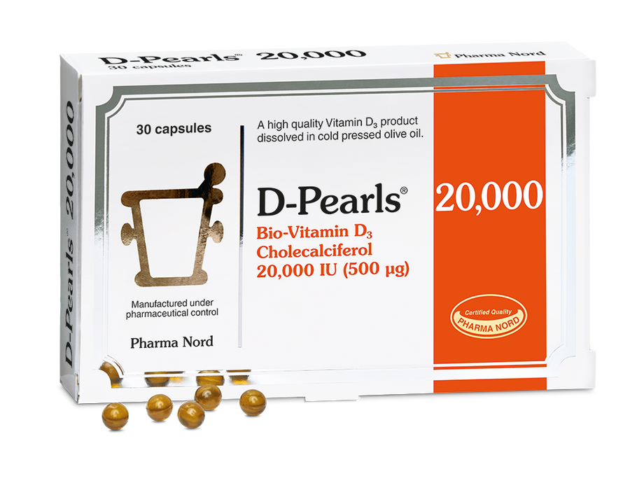 D-Pearls 20,000 Bio-Vitamin D3 30's - Dennis the Chemist