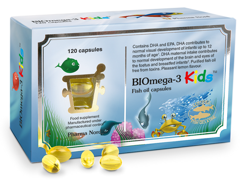 Pharma Nord Biomega-3 Kids Fish Oil 120's - Dennis the Chemist