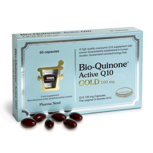 Pharma Nord Bio-Quinone Active Q10 Gold 100mg 60's - Dennis the Chemist