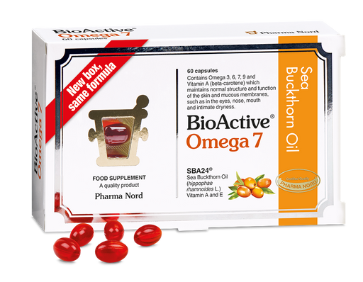 Pharma Nord BioActive Omega 7 Sea Buckthorn Oil 60's - Dennis the Chemist