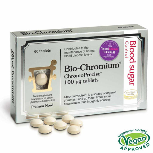 Pharma Nord Bio-Chromium 100mcg 60's - Dennis the Chemist