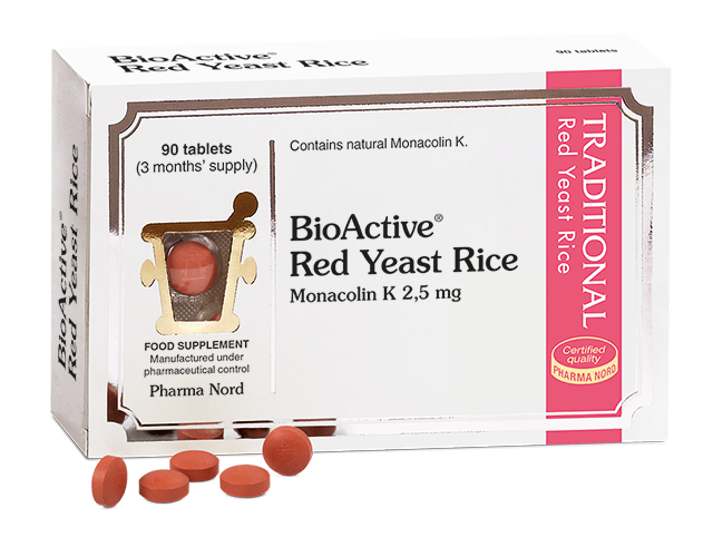 Pharma Nord BioActive Red Yeast Rice 90's - Dennis the Chemist