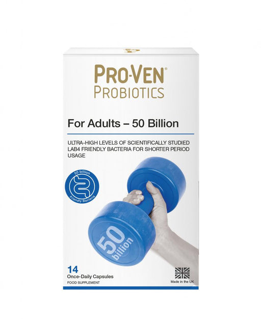 Proven Probiotics For Adults 50 Billion 14's - Dennis the Chemist