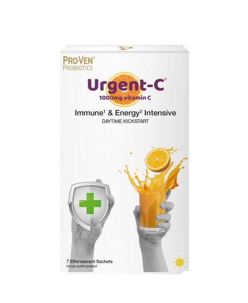 Proven Probiotics Urgent-C Immune & Energy Intensive - Daytime Kickstart 7 Sachets - Dennis the Chemist