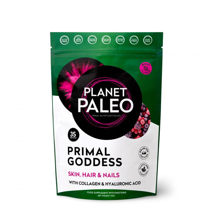 Planet Paleo Primal Goddess Skin, Hair & Nails 210g - Dennis the Chemist