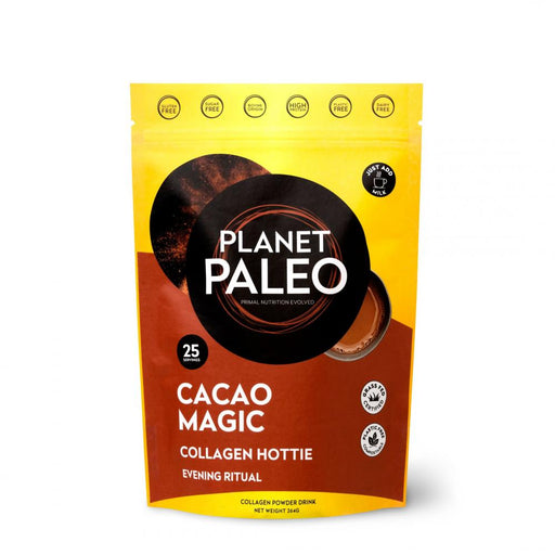 Planet Paleo Cacao Magic Collagen Hottie  (formerly Pure Collagen Cacao Magic) 264g - Dennis the Chemist