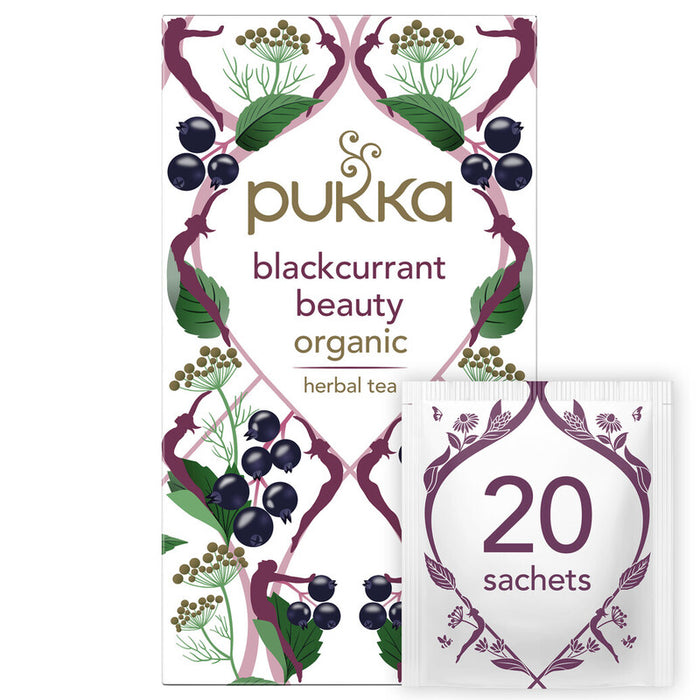 Pukka Herbs Blackcurrant Beauty Tea - Dennis the Chemist