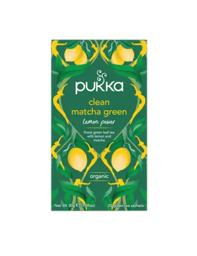 Pukka Herbs Clean Matcha Green Tea - Dennis the Chemist