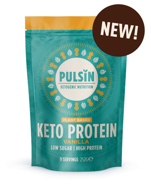 Pulsin Plant Based Keto Protein Vanilla 252g - Dennis the Chemist
