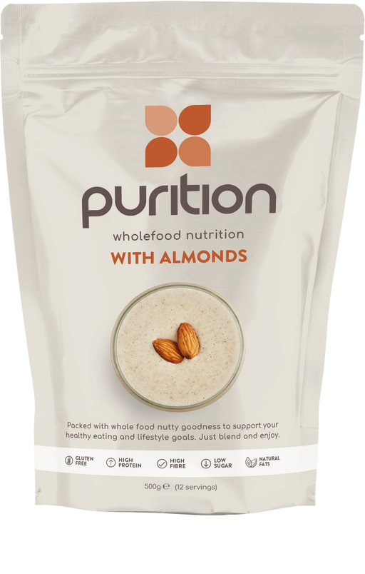 Purition Wholefood Nutrition With Almonds 500g - Dennis the Chemist