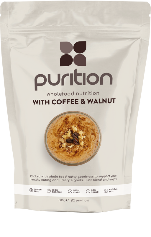 Purition Wholefood Nutrition With Coffee & Walnut 500g - Dennis the Chemist