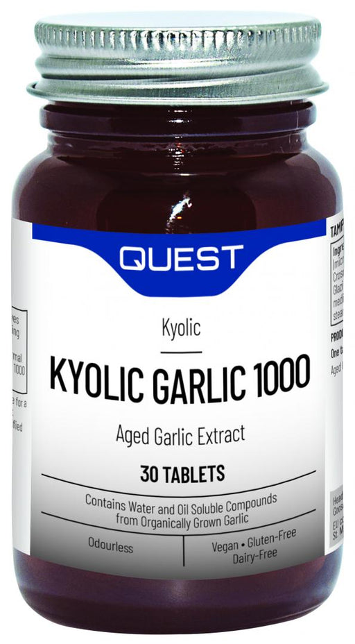Quest Vitamins Kyolic Garlic 1000 30's - Dennis the Chemist