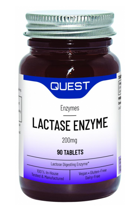 Quest Vitamins Lactase Enzyme 200mg 90's - Dennis the Chemist
