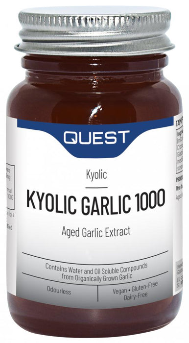 Quest Vitamins Kyolic Garlic 1000 60's - Dennis the Chemist