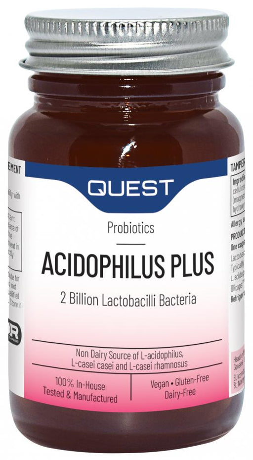 Quest Vitamins Acidophilus Plus 60's - Dennis the Chemist
