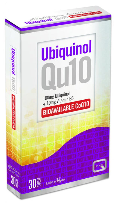 Quest Vitamins Ubiquinol QU10 100mg 30's - Dennis the Chemist