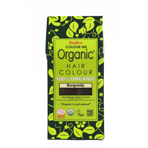 Radico Organic Hair Colour Burgundy 100g - Dennis the Chemist