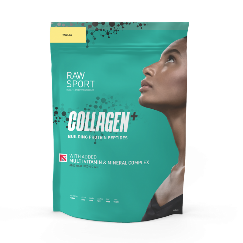 Raw Sport Collagen+ Salted Caramel 840g - Dennis the Chemist