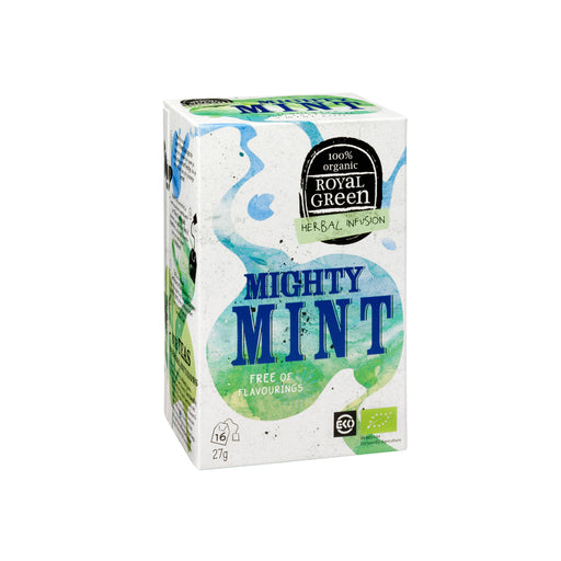 Royal Green Mighty Mint Herbal Infusion 16's - Dennis the Chemist