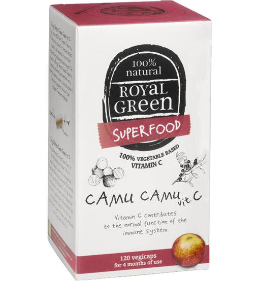 Royal Green Superfood Camu Camu 120's - Dennis the Chemist