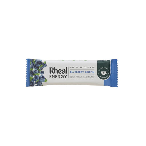 Rheal Superfoods Energy Superfood Oat Bar Blueberry Muffin 50g SINGLE - Dennis the Chemist