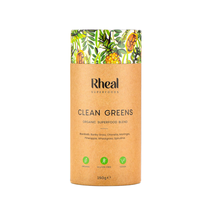 Rheal Superfoods Clean Greens 150g - Dennis the Chemist