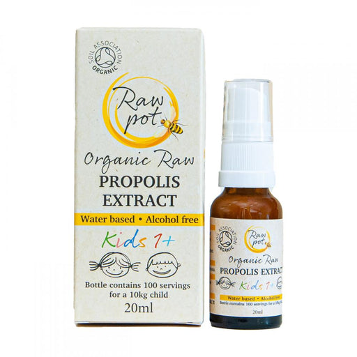 Raw Pot Organic Raw Propolis Extract Kids 1+ 20ml - Dennis the Chemist