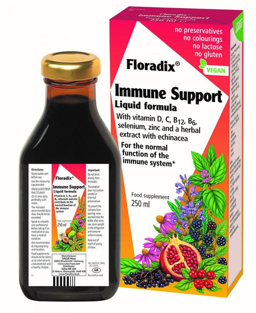 Salus Floradix Immune Support Liquid Formula 250ml - Dennis the Chemist