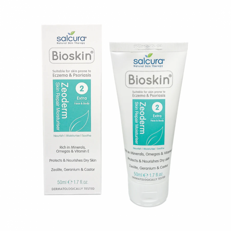 Salcura Bioskin Zeoderm Skin Repair Moisturiser 50ml - Dennis the Chemist