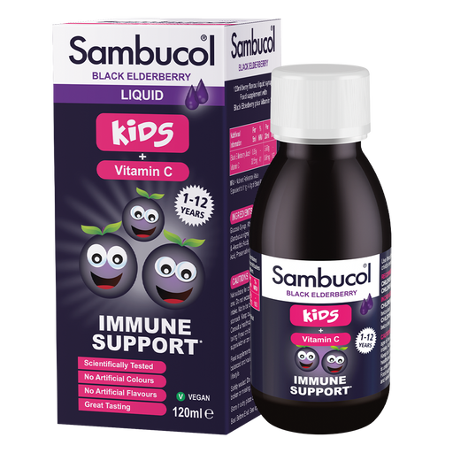 Sambucol Kids + Vitamin C Immune Support Liquid 120ml - Dennis the Chemist