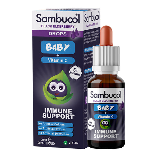 Sambucol Baby + Vitamin C Immune Support Drops 20ml - Dennis the Chemist