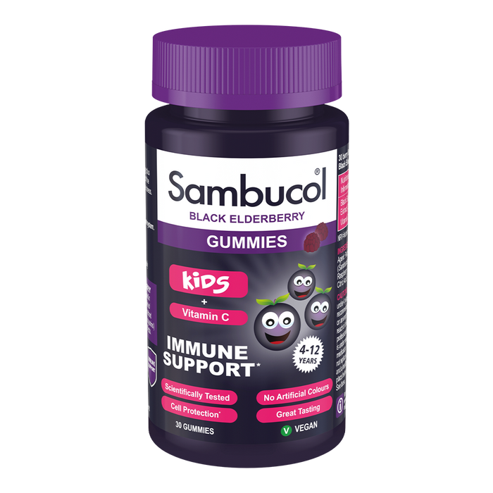 Sambucol Kids + Vitamin C Immune Support Gummies 30's - Dennis the Chemist