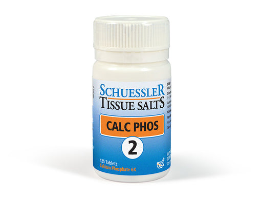 Schuessler 2 Calc Phos 125 tablets - Dennis the Chemist