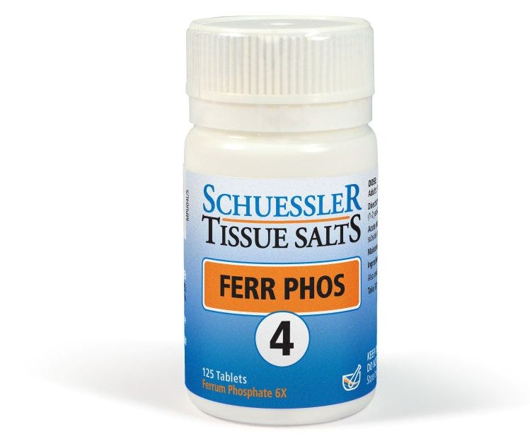 Schuessler 4 Ferr Phos 125 tablets - Dennis the Chemist