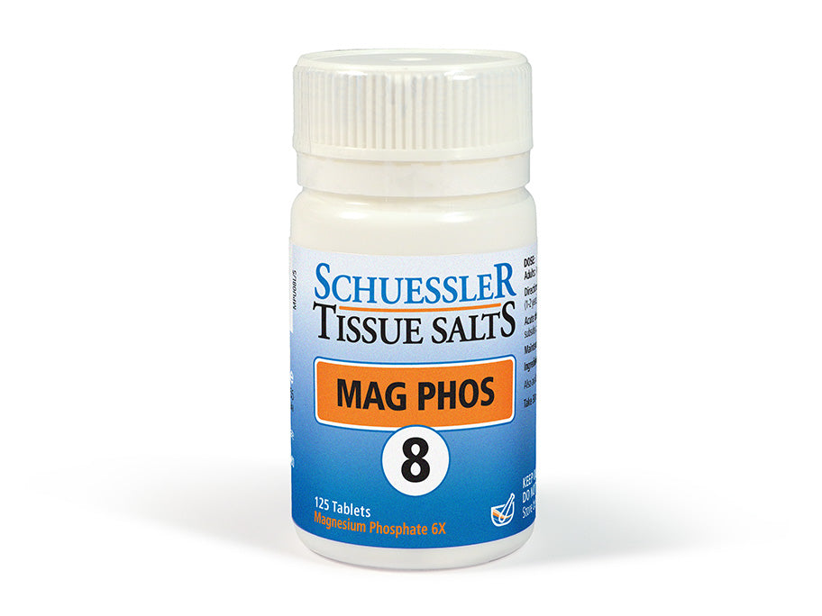 Schuessler 8 Mag Phos 125 tablets - Dennis the Chemist