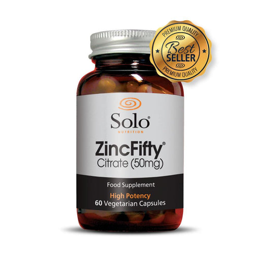 Solo Nutrition ZincFifty 60's - Dennis the Chemist