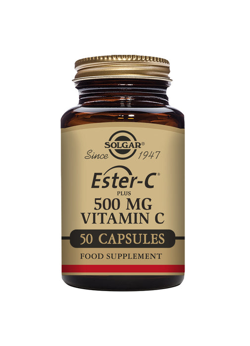 Solgar Ester-C Plus 500mg Vitamin C 50's (CAPSULES) - Dennis the Chemist