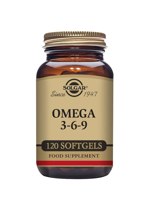 Solgar Omega 3-6-9 Fish, Flax, Borage 120's - Dennis the Chemist