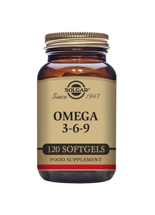 Solgar Omega 3-6-9 Fish, Flax, Borage 120's - Dennis the Chemist