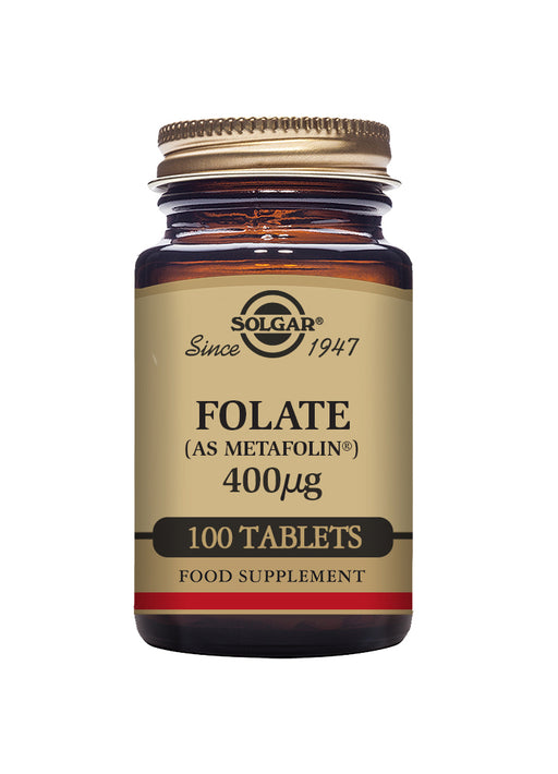 Solgar Folate (as Metafolin) 400ug 100's - Dennis the Chemist