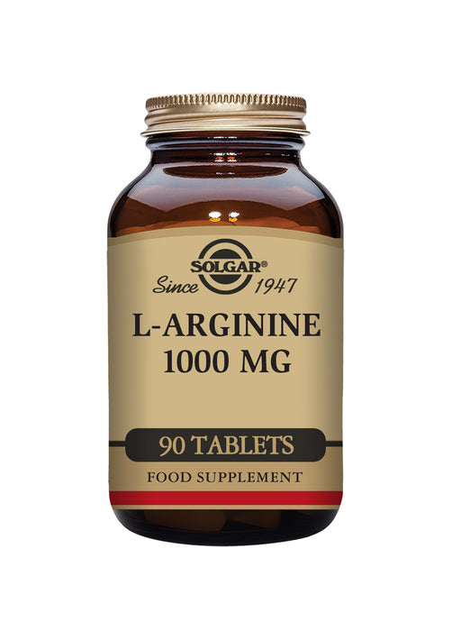 Solgar L-Arginine 1000mg Tablets 90's - Dennis the Chemist