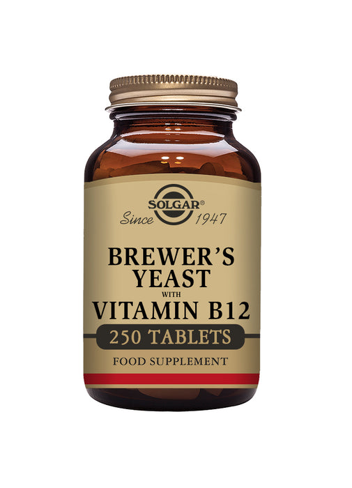 Solgar Brewer's Yeast with Vitamin B12 250's - Dennis the Chemist