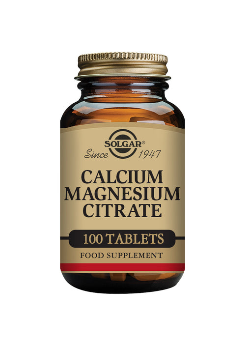 Solgar Calcium Magnesium Citrate 100's - Dennis the Chemist