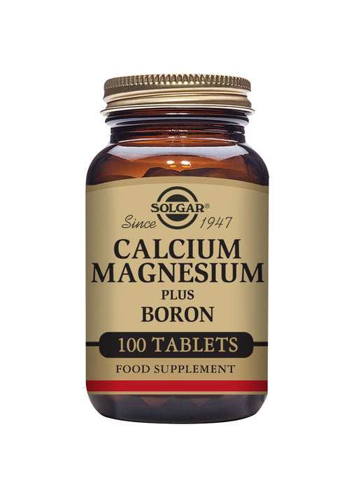 Solgar Calcium Magnesium Plus Boron 100's - Dennis the Chemist