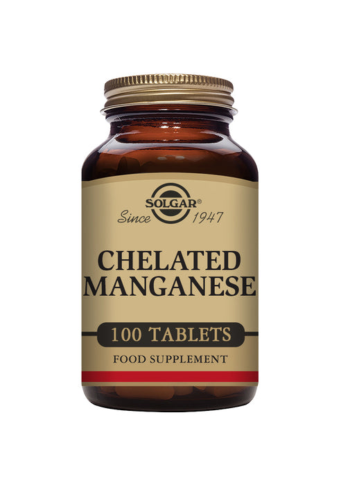 Solgar Chelated Manganese 100's - Dennis the Chemist