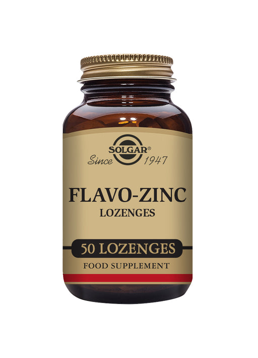 Solgar Flavo-Zinc Lozenges 50's - Dennis the Chemist