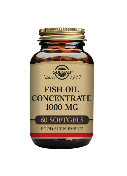 Solgar Fish Oil Concentrate 1000mg 60's - Dennis the Chemist