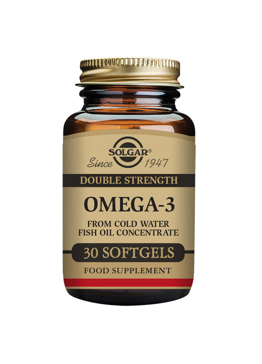 Solgar Omega-3 Fish Oil (Double Stength) 30's - Dennis the Chemist