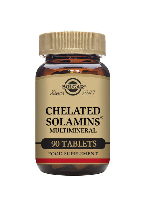 Solgar Chelated Solamins Multimineral 90's (Tablets ) - Dennis the Chemist