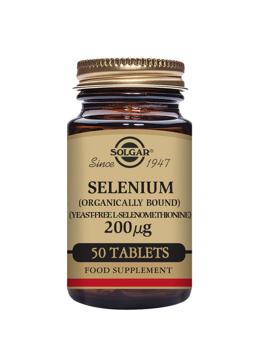 Solgar Selenium 200ug Yeast Free 50's - Dennis the Chemist